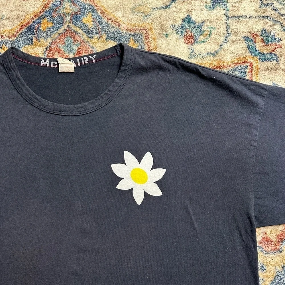 Vintage Champion Mark McNairy Flower T-shirt Medium - Picture 4 of 6